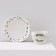Service Porcelain Tea Daulay "Eucalypt", 12 items: 6 cups 280 ml, 6 saucer d = 15 cm