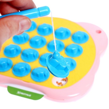 Developing set "Memory-Rybalka", magnetic fishing, 2 fishing rods, game base, cards-3