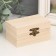 Casket wood for painting "rectangular" 5.5x10x6 cm