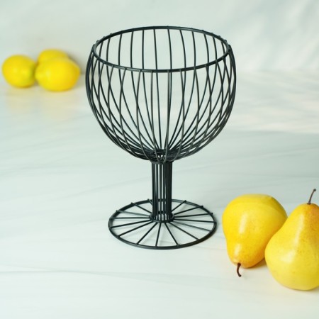 Basket for trifles "Aesthetics", 18 × 18 × 23 cm, black color-10