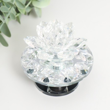 Souvenir glass per 1 candle "Lotus radiance" 9x9x8.5 cm