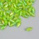 Beads for creativity Plastic "Rhombus Crystal Holography Greens" set 20 grams 0.6x0.6x1.2 cm