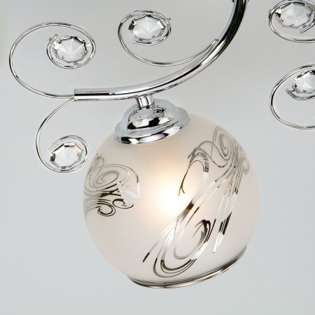 Dlano 5x60W chandelier e27 chrome-3