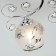 Dlano 5x60W chandelier e27 chrome