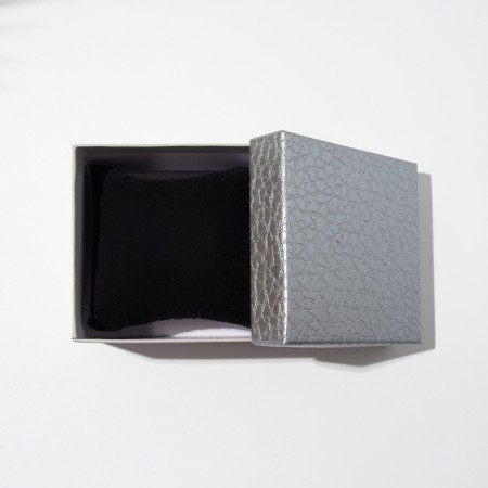 Gift box for the clock "Animal print" Simple, 9 × 9, color gray color-2