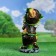 Garden Figure "Gnome-Lesovik" 19x20x38cm