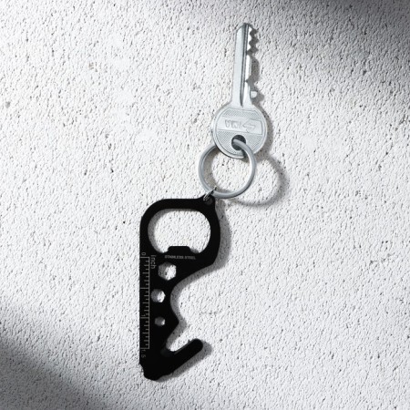 Keychain for keys Multitula "Strength", 7.5 x 2.7 cm-3