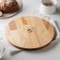 Menzhitsa Round Dolyana, D = 32 cm, 7 sections, birch