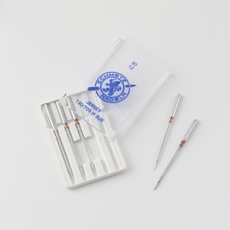 Needles for household sewing machines, for Jersey, No. 80, 5 pcs-1
