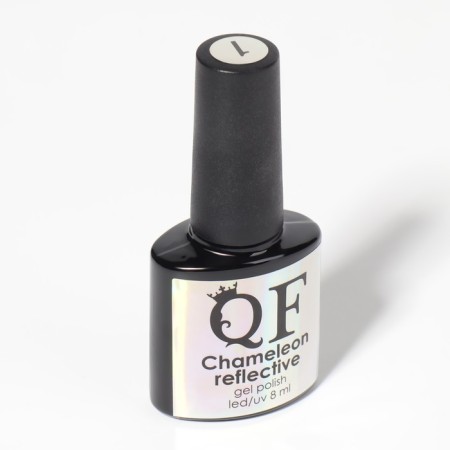 Gel nail polish, Chameleon, 3 phase, 8ml, Led/UV, green/yellow color (01)-11