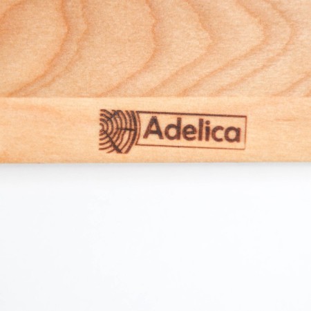 ADELIICA “Eurasia” for serving on the legs for sushi and rolls, 35 × 15 × 5.5 cm, an array of birch trees-3