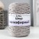 Knitting cord 100% polyester 3mm 100m/200 ± 20g (14-light-gray)