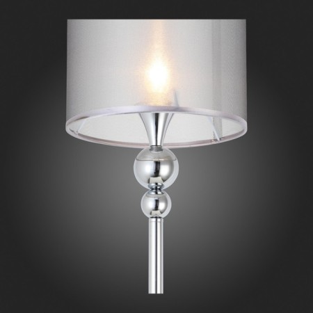 Floor lamp EVOLUCE. Sle107105-01. Pazione. 1x60 W, E14, 28x28x160 cm, color chromium-7