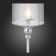 Floor lamp EVOLUCE. Sle107105-01. Pazione. 1x60 W, E14, 28x28x160 cm, color chromium