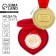 Jubilee medal in the velvet box “Happy 80 years”, D = 5 cm.