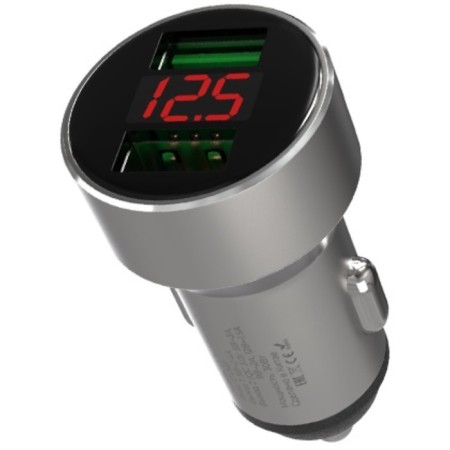 Maxvi car charger (CCM-M542), 5.4 A, silver color