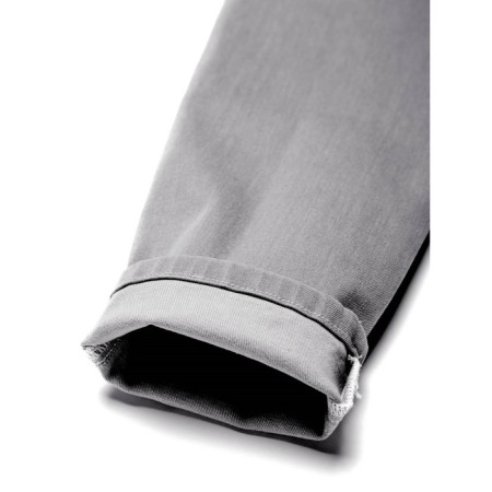 Women's jeans with high landing CONTE Elegant, size XXL, Light Grey color-7
