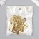 Suspension metal for paintings, photo frames gold 3.9x1.1 cm