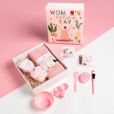 Set of Gift Ethel Women’s Day, towel and accessories
