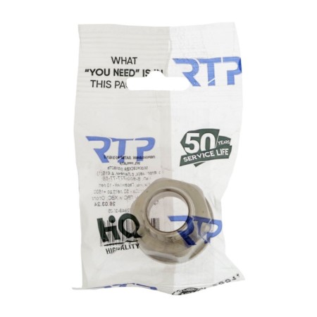 RTP adapter, 3/4 "x 1/2", internal/outer thread, nickelled brass, euroglifier-2