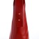 Women's bag on the Textura screw castle, small size, burgundy color