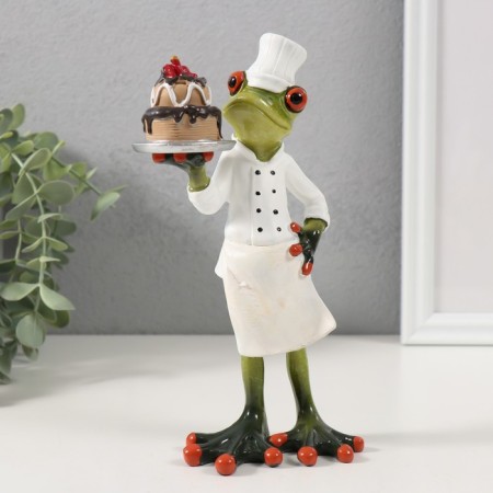 Souvenir Polystone Lac "Frog Confectioner" 18.5x8.5x8 cm