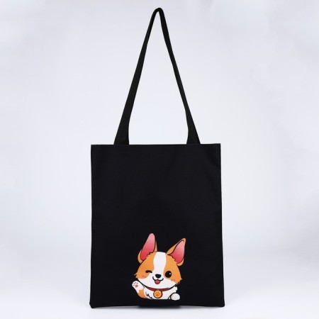 Bag Schoper "Come on" 35x0.5x40, Department without lightning, without lining, black-3