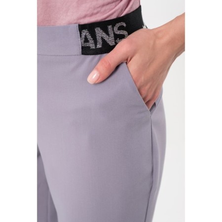Female trousers, size 48, gray color-5