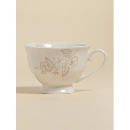 Tea pair SL Home "Amande", 220ml, a cup 11.5x9.3x6.8 cm, a saucer 17x17x2 cm.-6