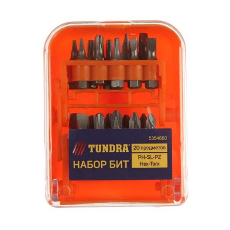 Set of tundra, pH-sl-pz-hex-Torx, 20 items-1