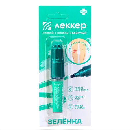 Green Lekker, felt -tip pen, 1%, 5 ml