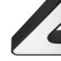 LED LED GEOMETRIA DELTA 42W 4000K 2300LM IP40 80x80x8 Black