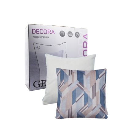 Massage pillow GESS-161 Deco, 18 W, 2 modes, 4 videos, IR heat, battery, blue-6