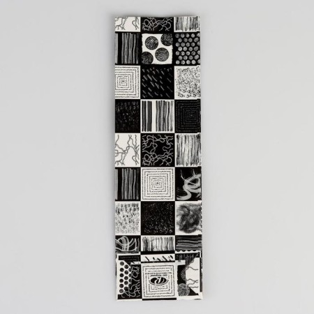 Pack Pack Package "Graphics", matte, black, 7 x 4 x 23 cm-1