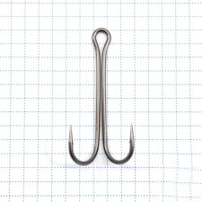 Hook KOI Double Hook, size 40 int, BN color, double, 10 pcs.