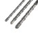 Set of drills on concrete tundra, double spiral, SDS-Plus, 6-8-10 x 160 mm, 3 pcs.