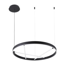 Suspended chandelier Arte Lamp Ricco A1874SP-32BK, LED, 32 W, 60x60x7 cm, 1600 lm, black