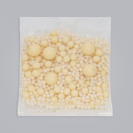 Confectionery sprinkling "pearls silver", dragee, soft, 50 g-1