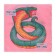 Paper Nev Line Fresco “Snake on Red” 2 layers, 33x33, 20 pcs.