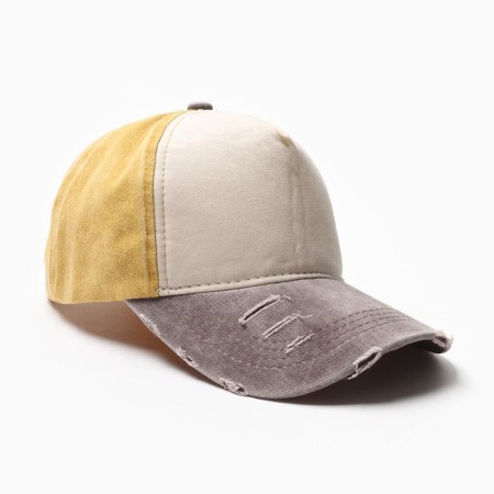 Male cap minaku, mustard color, size 56-58-3