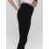 Pants for girls, height 122 cm, black color