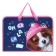 Folder with A4 handles, 340 x 245 x 35 mm, plastic, zipper around, Hatber "Cute puppy"