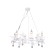 Suspended lamp 6x60W E14, size 63x63x40 cm