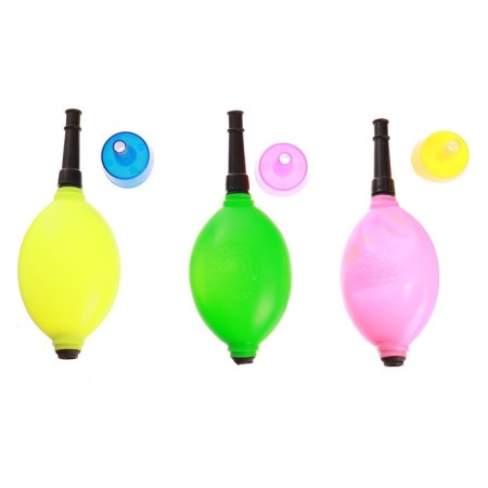 Water bombs "Unicorn", 200 pcs., With a pump and a nozzle, Mix color-3