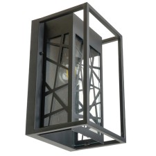 Garden-park lamp Feron PL641, IP44, E27, 60 W, 180x145x280 mm, black color