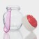 Glass Bank for bulk products Cupcake, 210 ml, with a mix