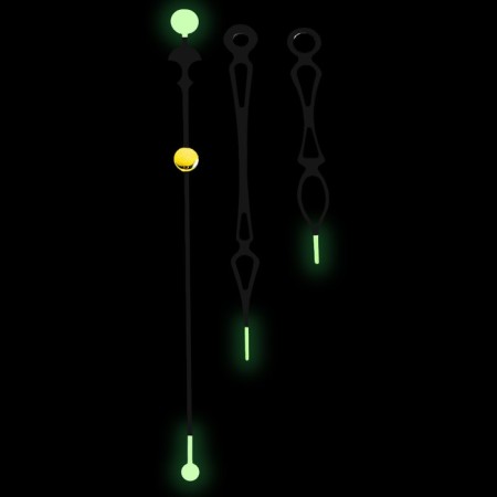 The watch mechanism "Solomon-47", a smooth move, a rod 16 mm, arrows 58/68/100 mm, luminous-1