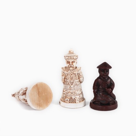 Chess desktop souvenir "Qing dynasties" 28 x 28 cm, king H-5.5 cm, pawn H-4.5 cm-13