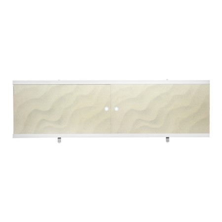 Bath screen "Sand -shaped quarter", 168 cm