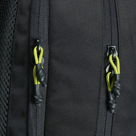 Youth backpack 41.5 x 29 x 18 cm, Grizzly, ergonomic back, laptop compartment, black-9